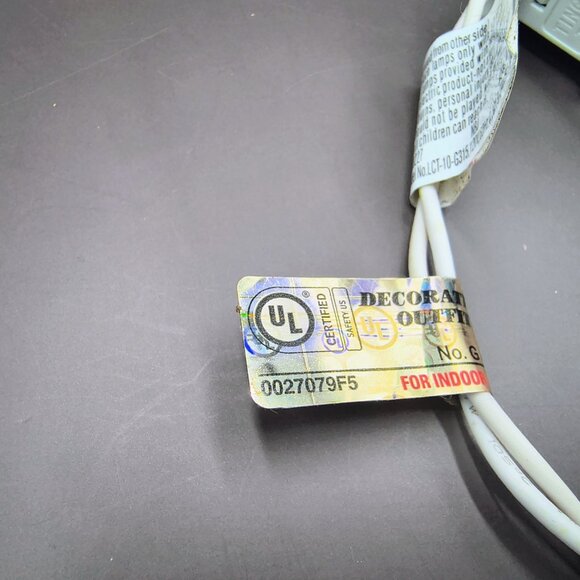 Teardrop Wire Cage String Lights Patio Garden Indoor/Outdoor 10-Lights Large 4" - Picture 8 of 13